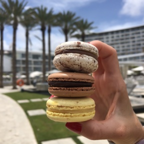 Macarons from Blanc Cafe