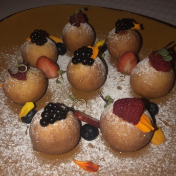 Gluten-free doughnuts from Mezze