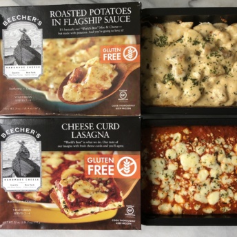 Gluten-free entrees by Beecher's Cheese