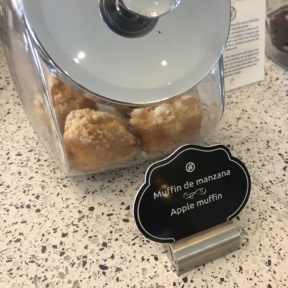 Gluten-free apple muffin from Blanc Cafe