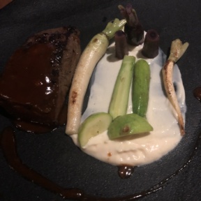 Gluten-free steak from Blanc Asia