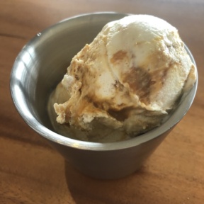 Dulce de leche ice cream from Blanc Cafe