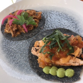 Gluten-free tacos from Blanc Ocean