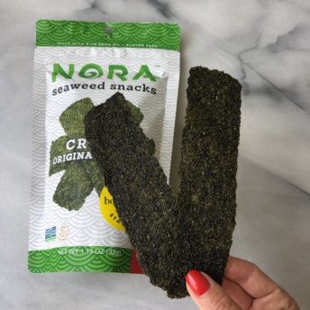 Gluten-free seaweed snacks by NoraSnacks