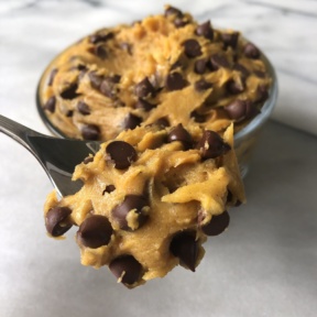 Big spoonful of Pumpkin Cookie Dough