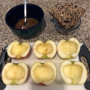 Ready to make Baked Apples with Crumble Topping