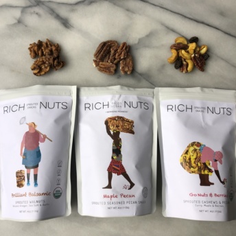 Gluten-free sprouted nuts by Rich Nuts