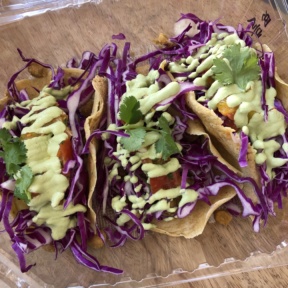 Tacos from M & Love Cafe
