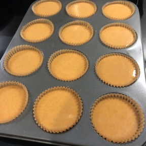 Making gluten-free Mini Pumpkin Pies