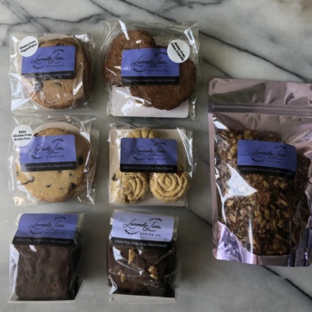 Gluten-free paleo products from Lavender Lane Baking Co