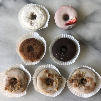 Gluten-free vegan donuts by glonuts