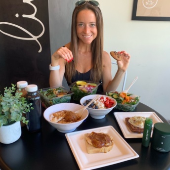 Seed probiotic before my gluten-free lunch