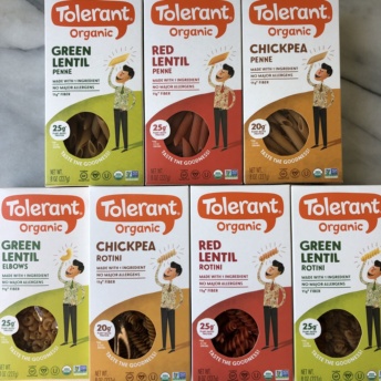 Gluten-free pasta by Tolerant Foods