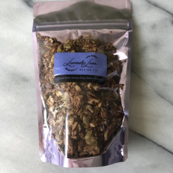 Gluten-free paleo granola by Lavender Lane Baking Co