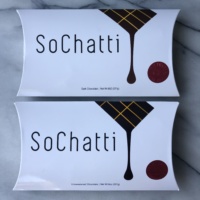 Gluten-free dark chocolate by SoChatti