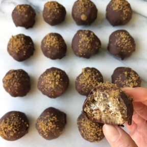 Gluten-free dairy-free Gingerbread Truffles