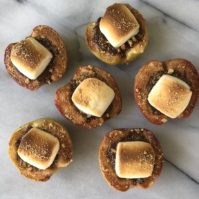 Gluten-free S'mores Apple Cups