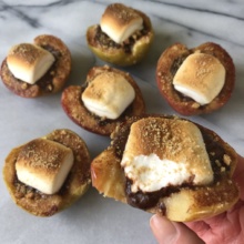 Delicious gluten-free S'mores Apple Cups