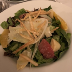 Gluten-free salad from Chez Nous Bistro