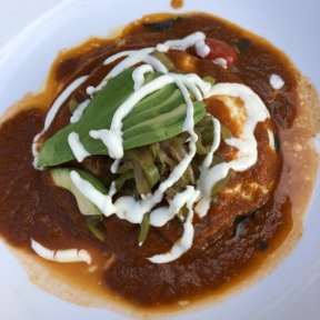 Huevos rancheros from Taste at the Palisades