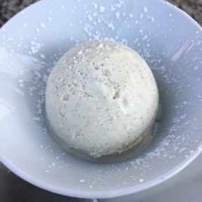Vanilla gelato from Taste at the Palisades