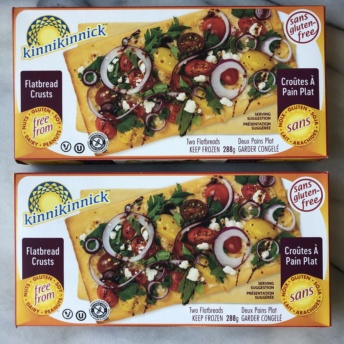 Gluten-free flatbreads by Kinnikinnick