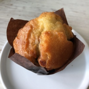 Gluten-free blueberry muffin from Crimson