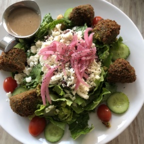 Falafel salad from Crimson