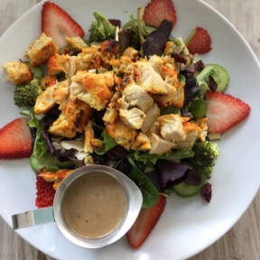 Strawberry salad from Crimson