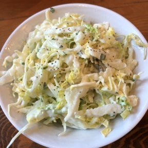 Gluten-free slaw from The Crack Shack