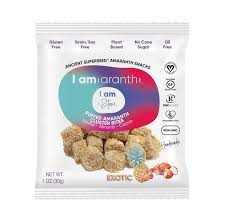 Gluten-free vegan snacks by I am aranth