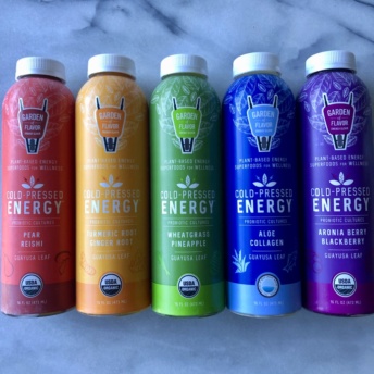 Energy elixirs by Garden of Flavor