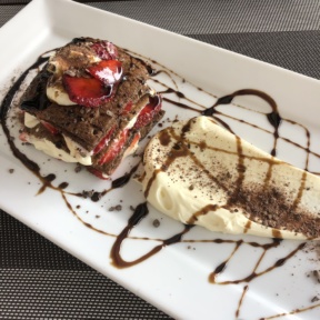 Gluten-free tiramisu crepe from La Table de Sophie