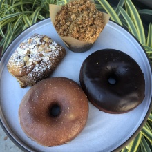 Gluten-free donuts and croissants from Breadblok