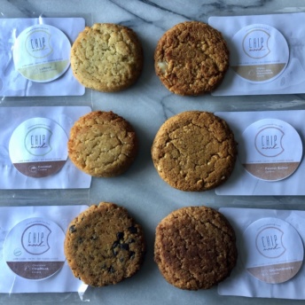 Delicious gluten-free keto cookies by ChipMonk Baking