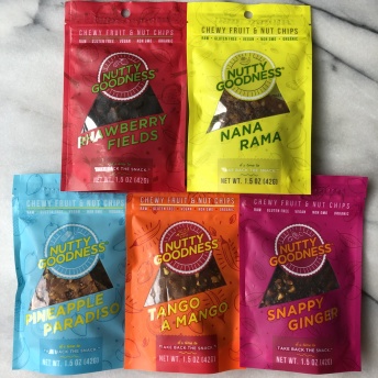 Gluten-free fruit and nut chips by Nutty Goodness