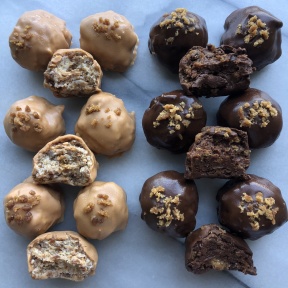 Gluten-free Cookie Truffles using soft-baked cookies