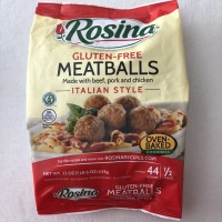 Gluten-free meatballs by Rosina