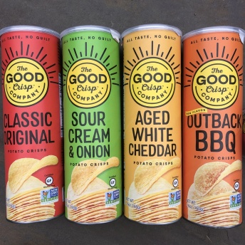 Gluten-free potato crisps by The Good Crisp Company