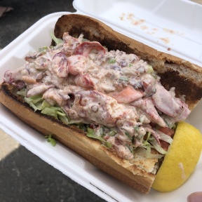 Gluten-free BLLT with lobster from Heibeck's Stand