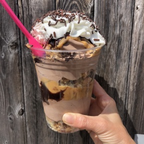 Gluten-free special sundae from Heibeck's Stand