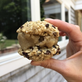 Gluten-free cookie sandwich from Catch A Healthy Habit Cafe