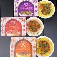 Gluten-free frozen meals by Deep Indian Kitchen