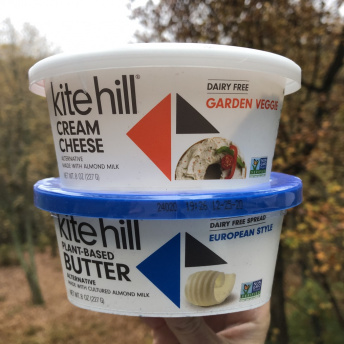 Cream cheese and butter from Kite Hill