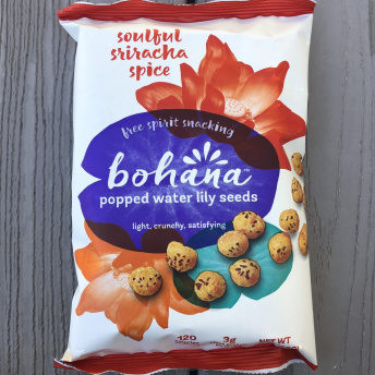 Gluten-free soulful spice popped water lily seeds by Bohana