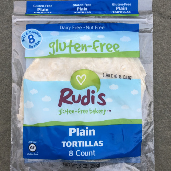 Gluten-free tortillas by Rudi's