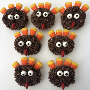 Turkey squad of gluten-free Chocolate Turkeys