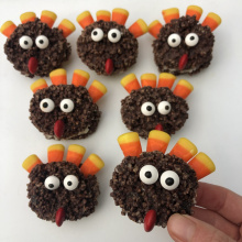 Gluten-free Chocolate Turkeys for Thanksgiving