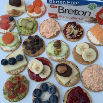 Breton Gluten-Free Crackers Original with Flax