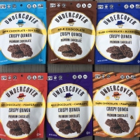 Gluten-free chocolate covered quinoa by Undercover Snacks